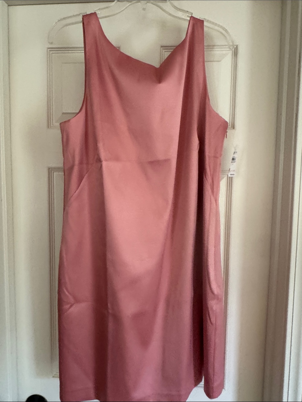 LOFT Sleeveless Dusty Rose Shift Dress